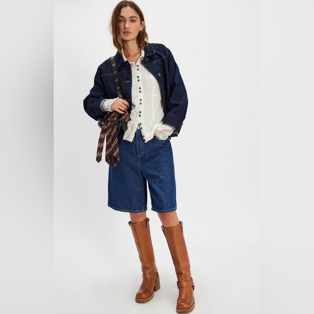 FREE PEOPLE Rosebud Cuff TOP/BLOUSE - Picture 4 of 15